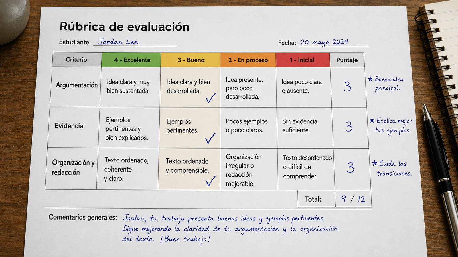 Imagen complementaria de Retroalimentación que transforma: cómo devolver trabajos de forma que tus alumnos realmente mejoren
